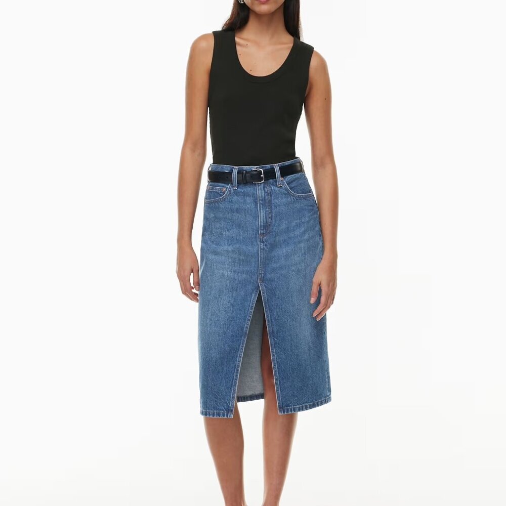 Aritzia/Denim Forum The '90s Halle Jean Skirt